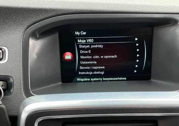 Volvo V60 cena 42900 przebieg: 245324, rok produkcji 2014 z Polanów małe 781